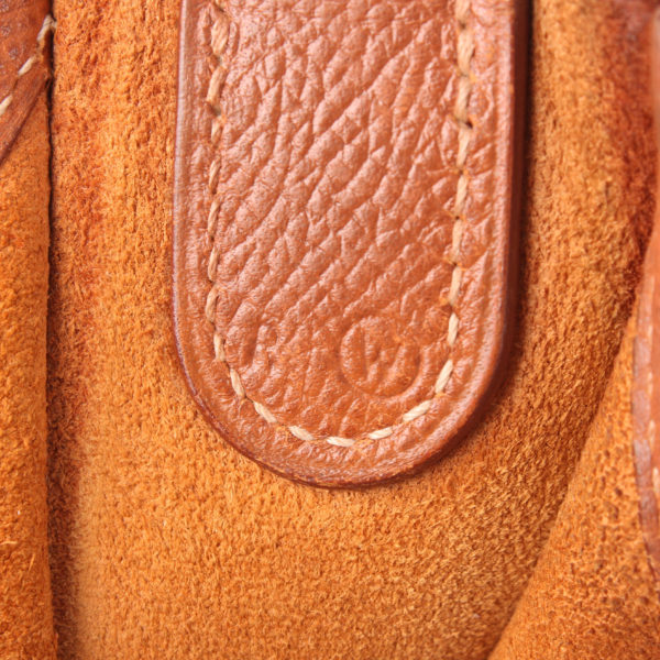 Imagen de la referencia del bolso hermès evelyne togo gold