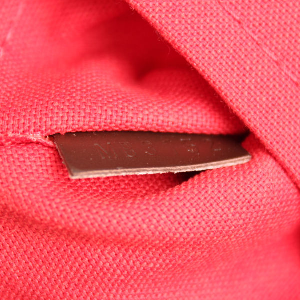Imagen de la referencia del bolso louis vuitton papillon damero ébano marrón