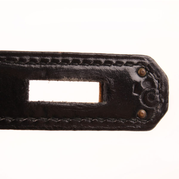 Imagen de la referencia del bolso hermès kelly 32 box calf negro