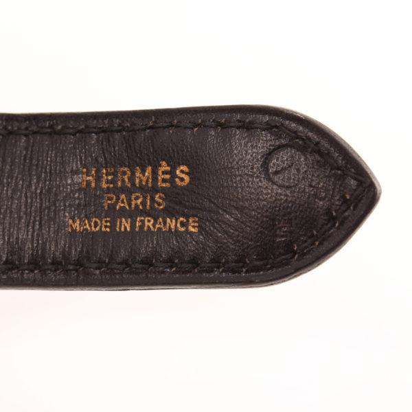 Imagen de la referencia del bolso hermès trim II box calf negro