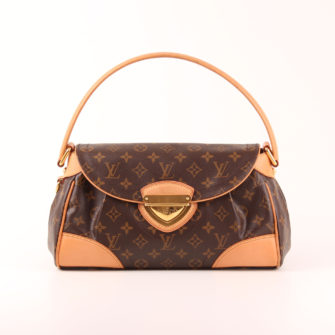 Front image from shoulder bag louis vuitton beverly mm monogram
