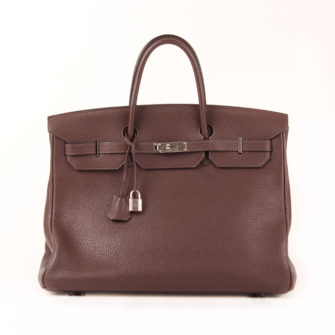 Image from Hermès Birkin bag 40 togo brown
