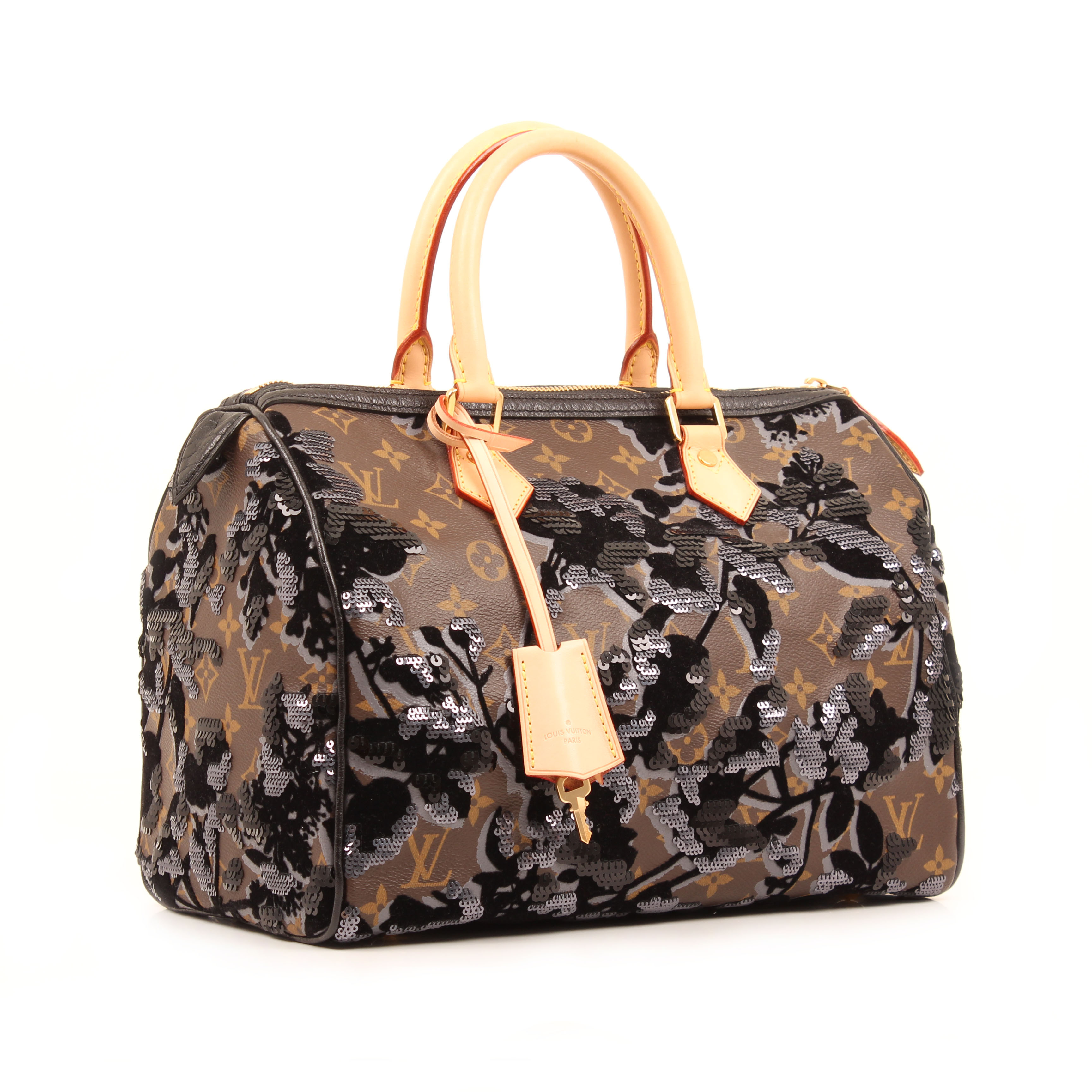 Louis Vuitton Bag Speedy 30 Monogram Fleur de Jais I CBL Bags