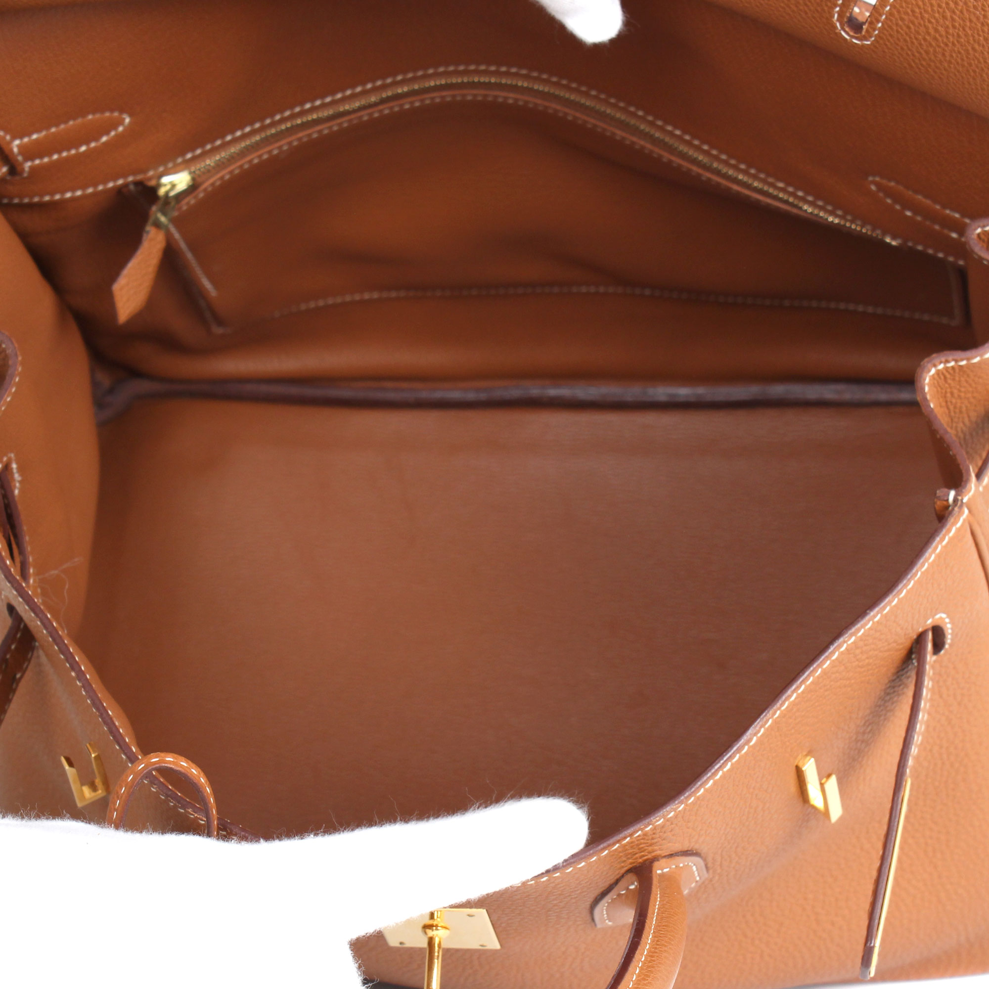 Hermès Bag Birkin 35 leather Togo Gold 